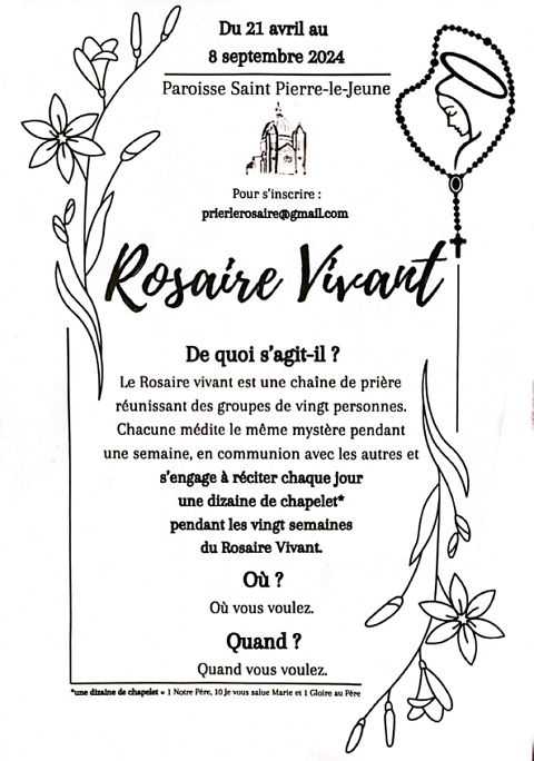 Rosaire Vivant