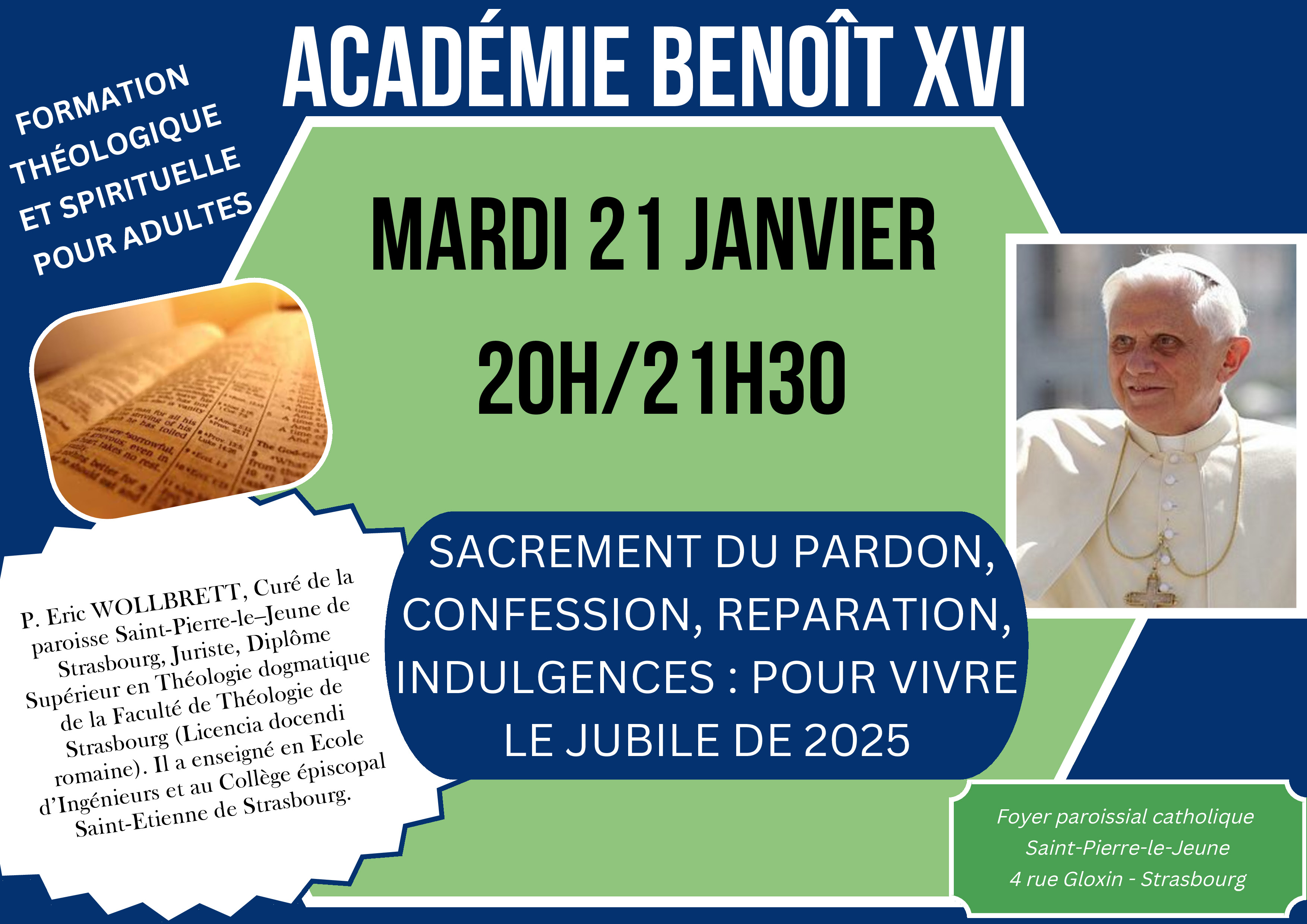Academie Benoit XVI Janvier 2025