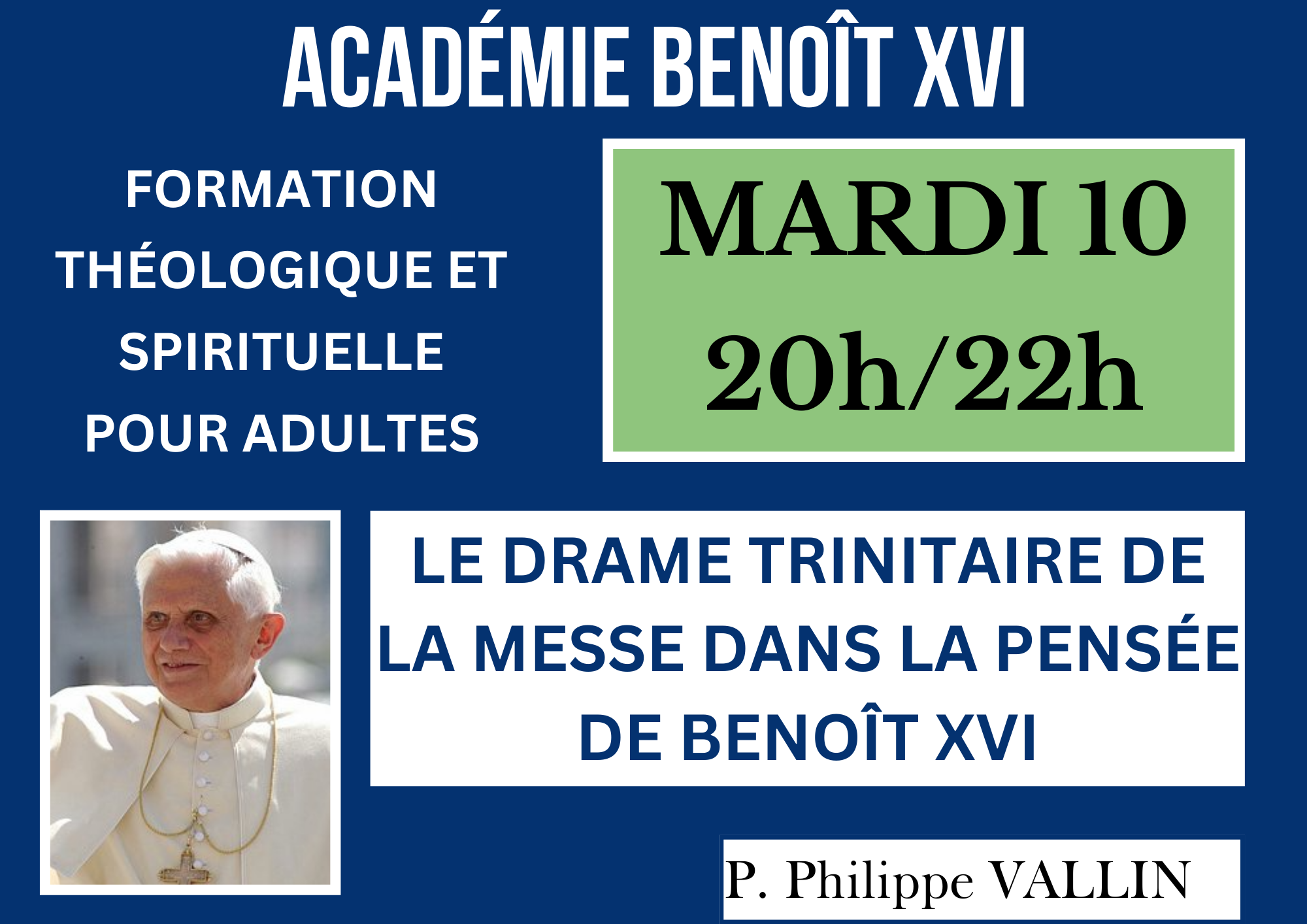 Academie Benoit XVI Juin 2025