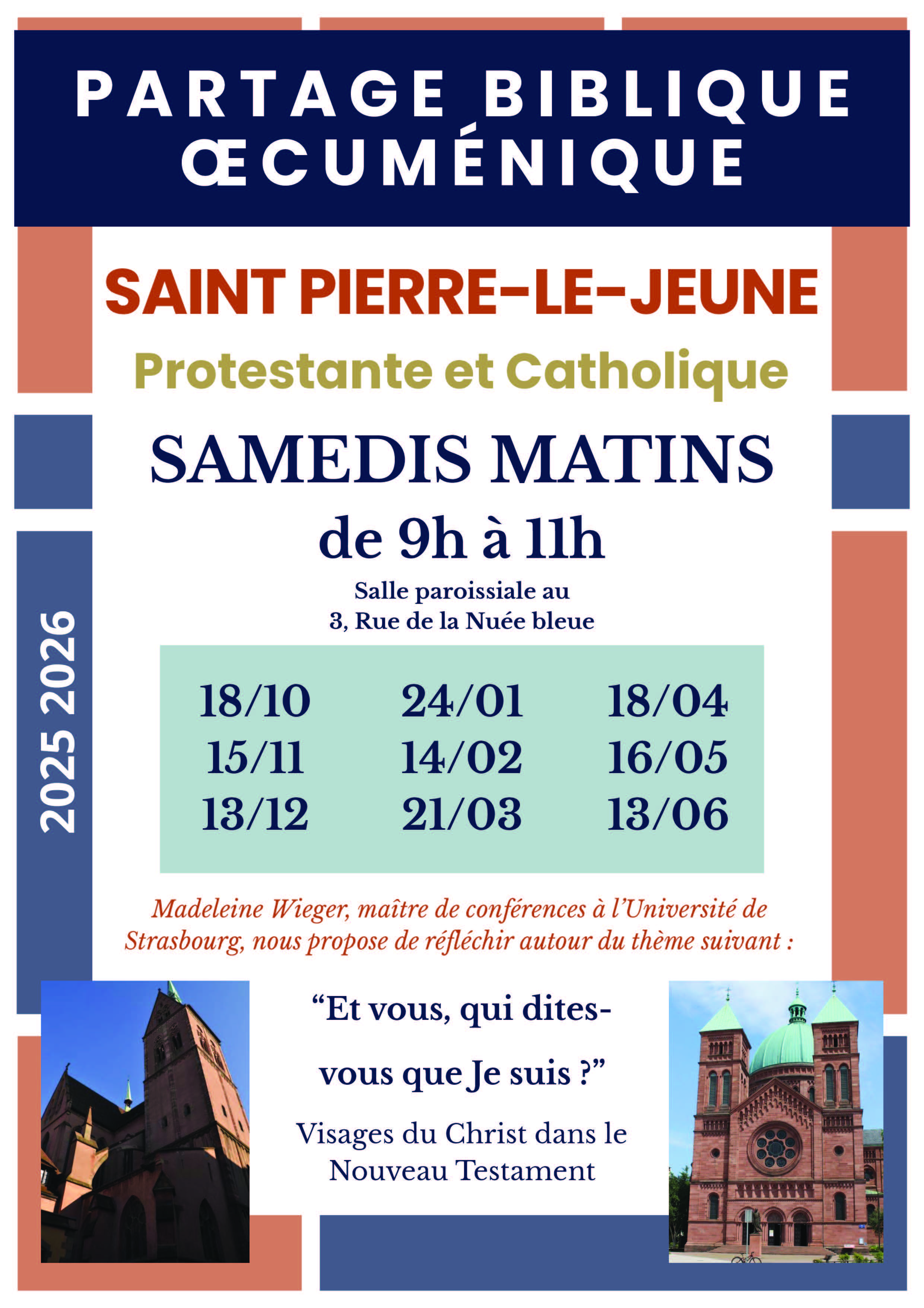 Affiche groupe biblique oecuménique