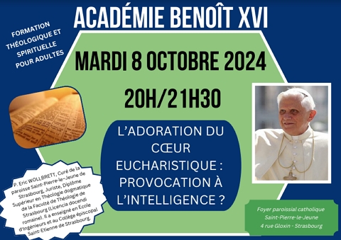 L’adoration du cœur eucharistique : provocation à l’intelligence ?