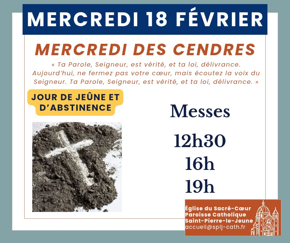 Mercredi des Cendres 2026