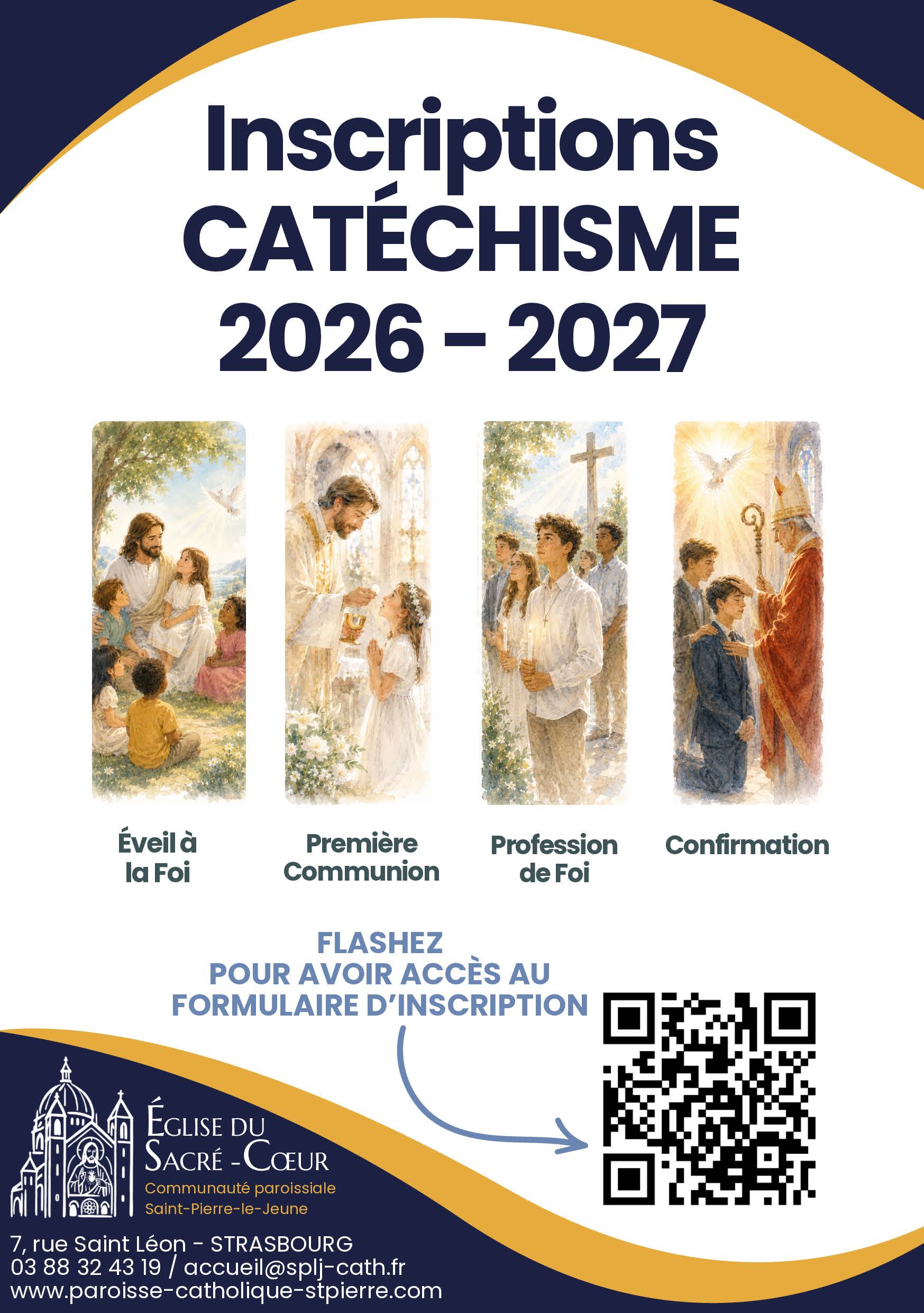 Flyer Catéchisme